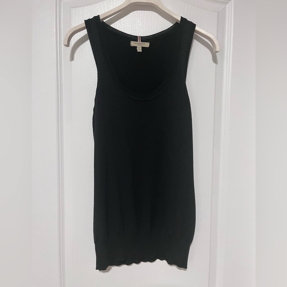 Burberry Black Tank Top